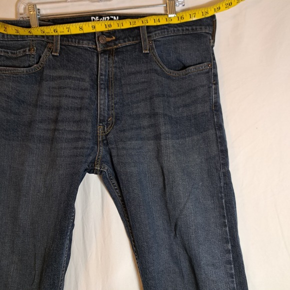Denizen From levis Jeans Mens 38x32 Blue 218 Straight Fit Blue Jeans Denim - Picture 7 of 11